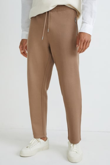 Home - Pantalons de xandall - marró clar