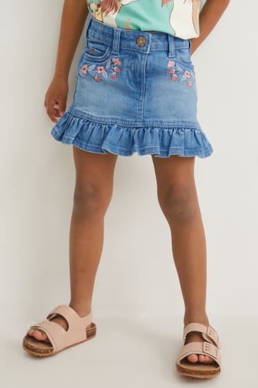 Bambine - Gonna di jeans - jeans azzurro