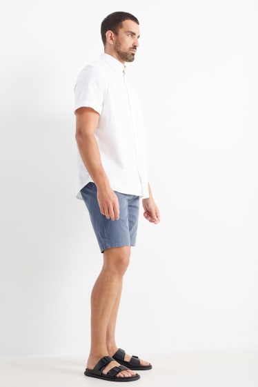 Hommes - Short - Flex - 4 Way Stretch - LYCRA® - bleu