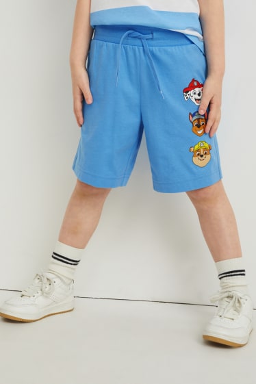 Kinder Buben - Multipack 5er - PAW Patrol - Shorts - dunkelblau
