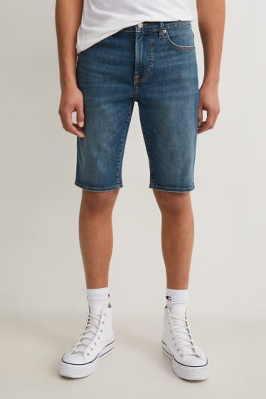 Uomo - Shorts di jeans - jeans blu
