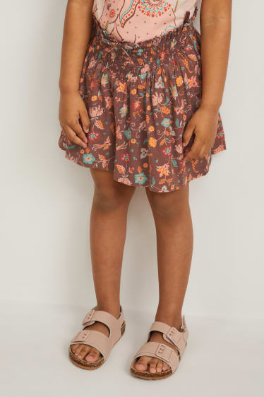 Nena - Pantalons curts - estampats - marró