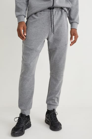 Herren - Jogginghose  - grau-melange