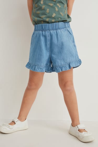 Nena - Texans curts - texà blau clar