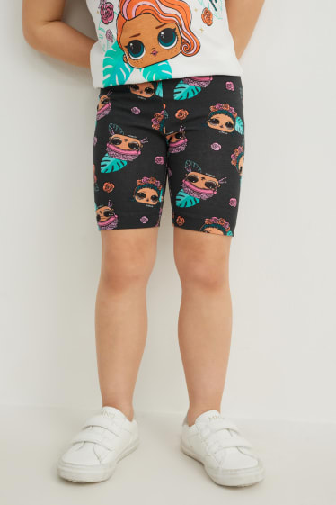 Enfants filles - L.O.L. Surprise - cycliste - noir