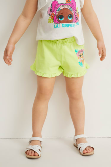 Enfants filles - Lot de 2 - L.O.L. Surprise - shorts - rose