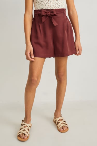 Nena - Shorts - marró