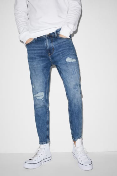 Men - Carrot jeans - LYCRA® - denim-light blue