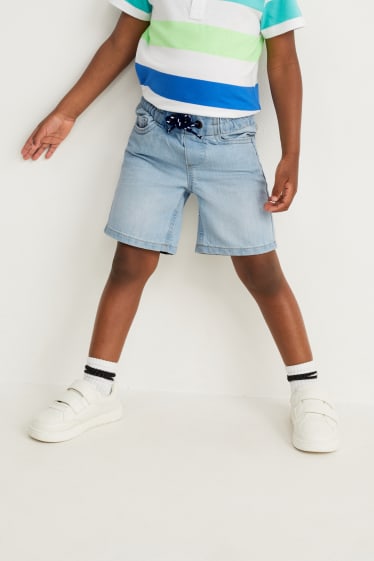 Enfants garçons - Short en jean - jean bleu clair