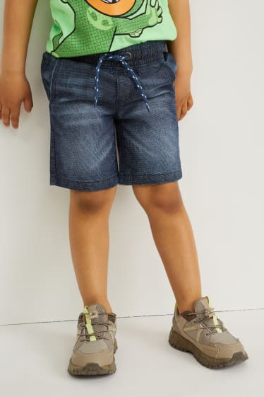 Kinderen: jongens - Korte spijkerbroek - donkerblauw