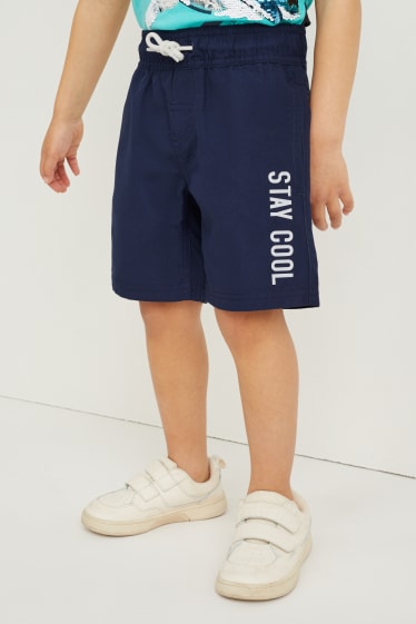Kinderen: jongens - Shorts - donkerblauw