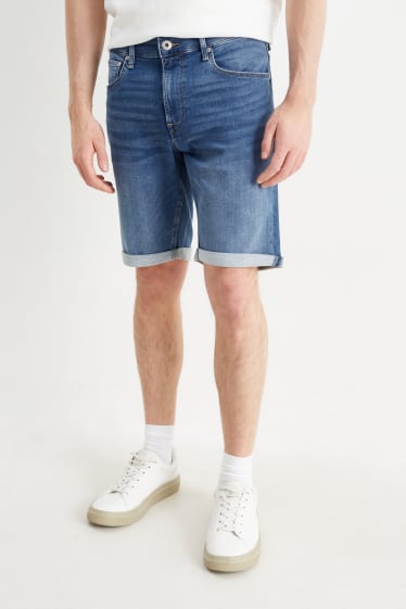 Hommes - Short en jean - jog denim - LYCRA® - jean bleu