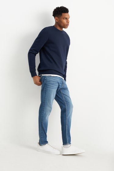 Heren - Slim tapered jeans - Flex - LYCRA® ADAPTIV - jeansblauw