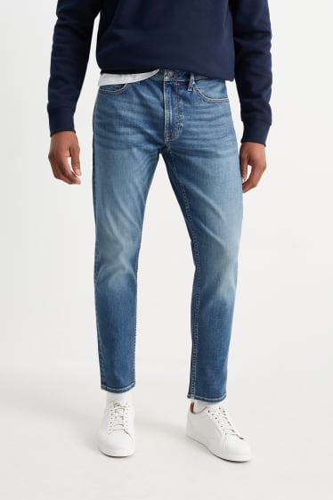 Heren - Slim tapered jeans - Flex - LYCRA® ADAPTIV - jeansblauw