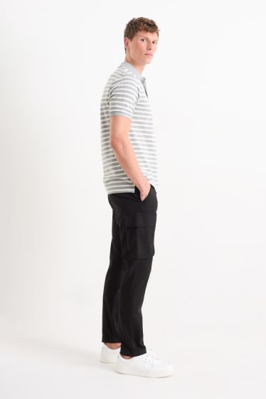 Home - Pantalons cargo - regular fit - negre