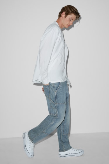 Herren - Relaxed Jeans - helljeansblau