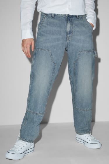 Herren - Relaxed Jeans - helljeansblau