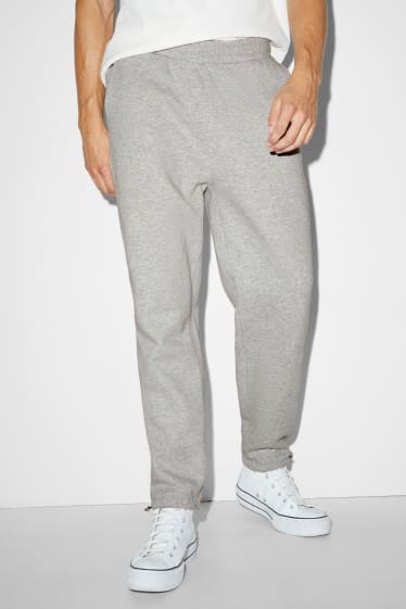 Uomo - Pantaloni sportivi - grigio chiaro melange