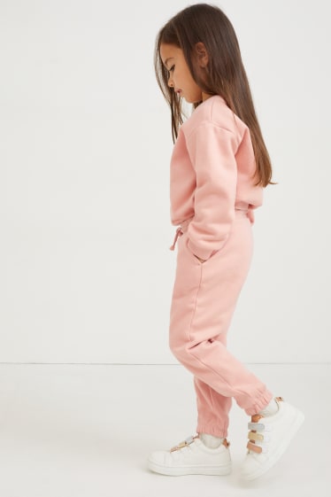 Kinder Mädchen - Multipack 2er - Jogginghose - rosa