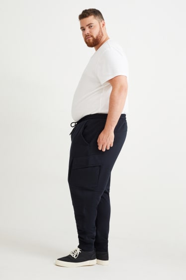 Uomo - Pantaloni sportivi cargo - nero