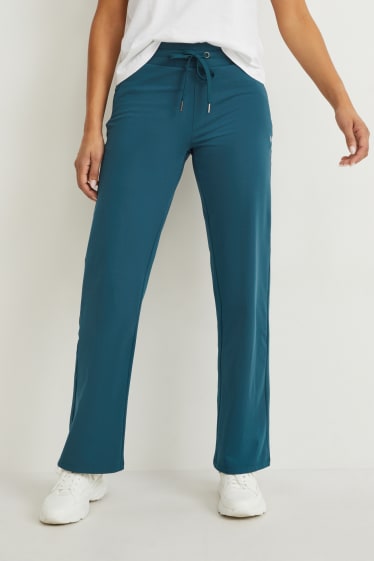 Femmes - Pantalon de sport - 4 Way Stretch - vert foncé