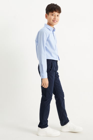 Enfants garçons - Chino - bleu foncé