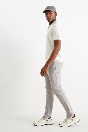 Hombre - Chinos - slim fit - gris