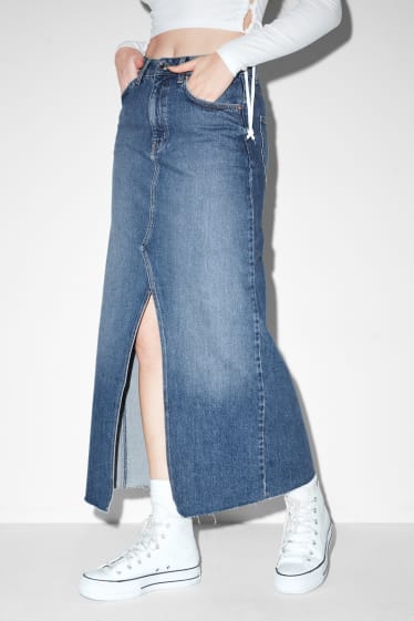 Donna - Gonna di jeans - jeans blu