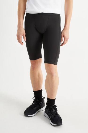 Herren - Biker-Shorts - schwarz