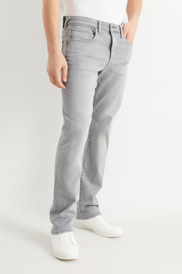 Heren - Straight jeans - Flex jog denim - LYCRA® - jeanslichtgrijs