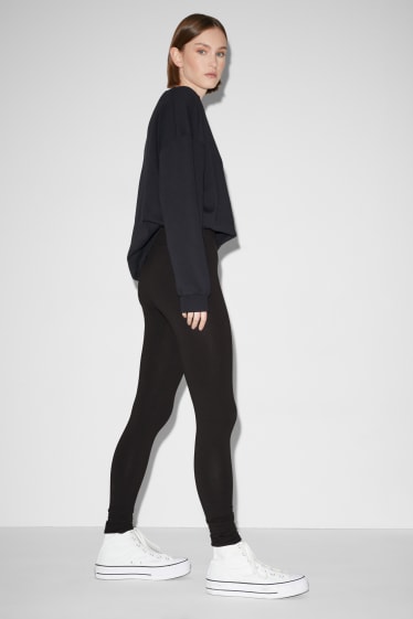 Donna - CLOCKHOUSE - confezione da 2 - leggings - nero