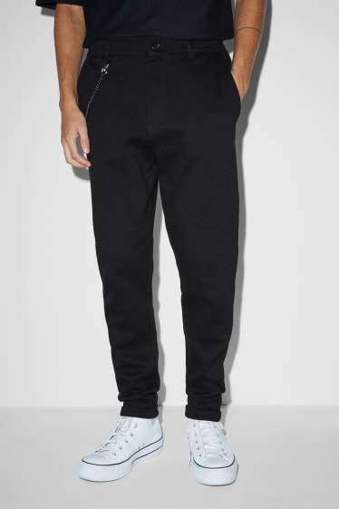 Uomo - Pantaloni - regular fit - nero
