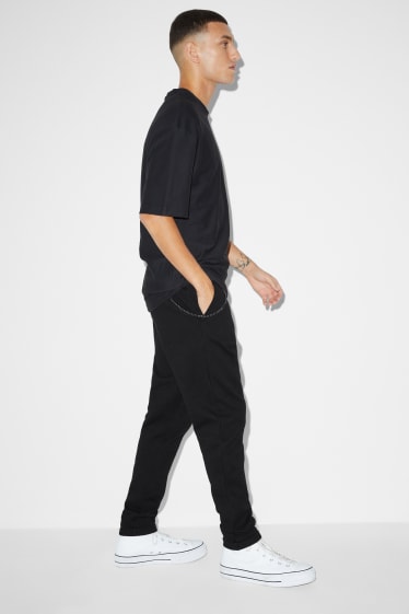 Uomo - Pantaloni - regular fit - nero
