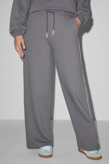 Dona - Pantalons de xandall - gris fosc