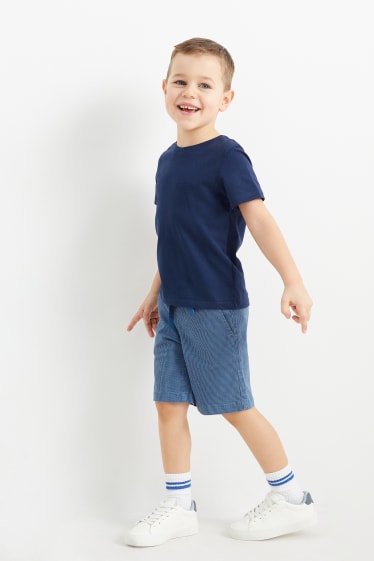 Copii - Băieți - Multipack 3 perechi - pantaloni scurți - albastru
