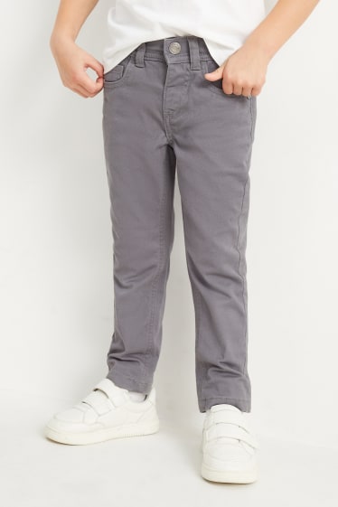 Kinder Buben - Multipack 4er - Thermojeans und Thermohose - blau / hellblau