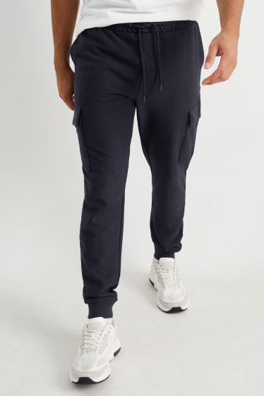 Herren - Cargo-Jogginghose - dunkelblau