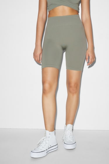 Damen - CLOCKHOUSE - Radlerhose - hellgrün