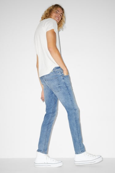 Herren - Skinny Jeans - LYCRA® - helljeansblau