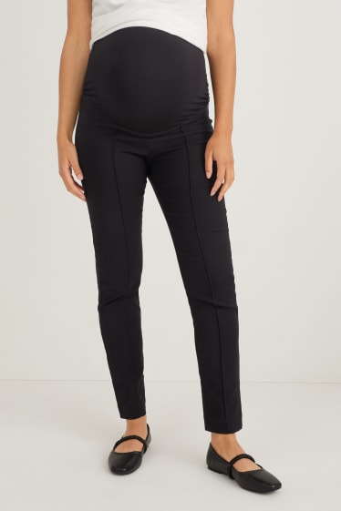 Femmes - Pantalon de grossesse - slim fit - noir