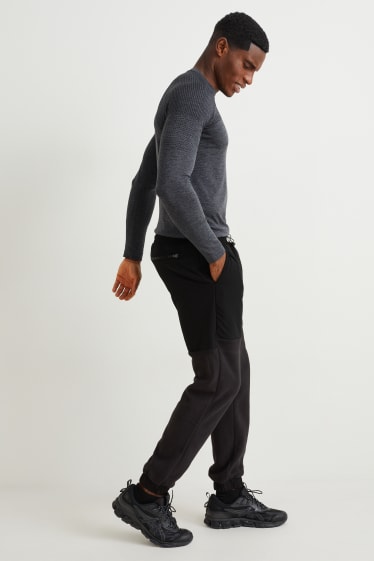 Hommes - Pantalon de jogging - noir