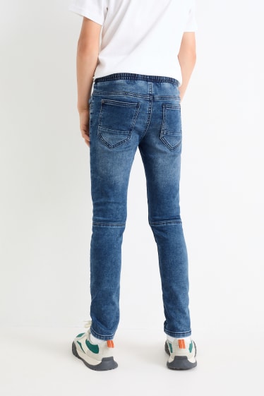 Kinderen: jongens - Slim jeans - jeansblauw