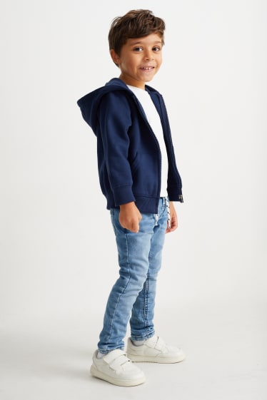 Kinder Buben - Slim Jeans - Thermojeans - Jog Denim - LYCRA® - helljeansblau