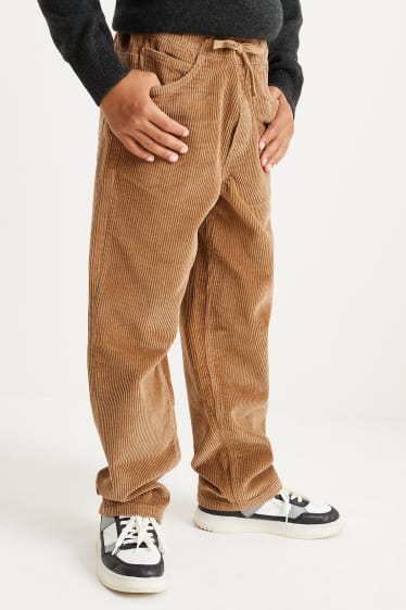 Kinder Buben - Cordhose - braun
