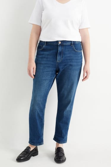 Kobiety - Boyfriend jeans - średni stan - LYCRA® - dżins-niebieski