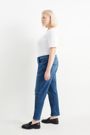 Donna - Boyfriend jeans - vita media - LYCRA® - jeans blu