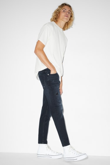 Home - Carrot jeans - texà blau fosc