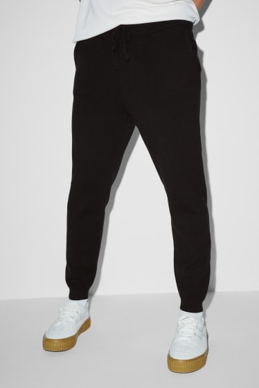 Herren - Strickhose - schwarz