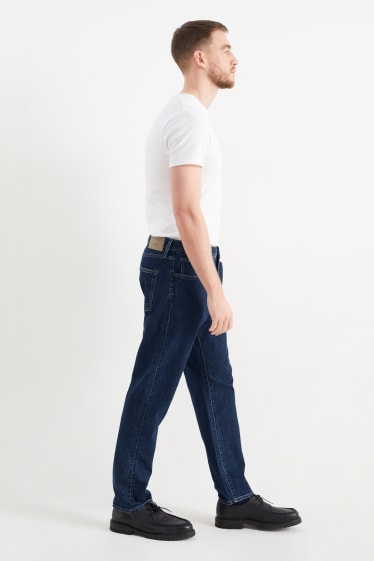 Pánské - Regular jeans - džíny - tmavomodré