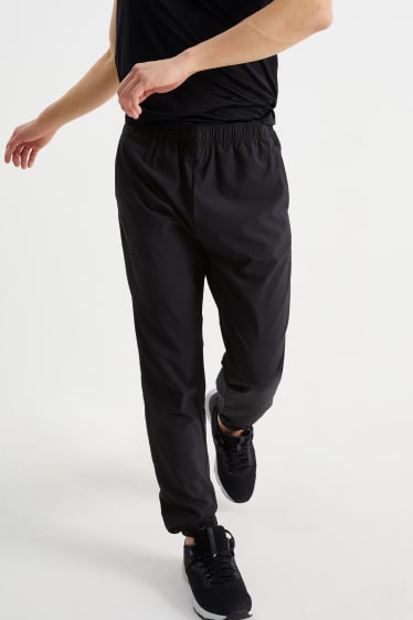 Hommes - Pantalon de sport - 4 Way Stretch - Flex - noir